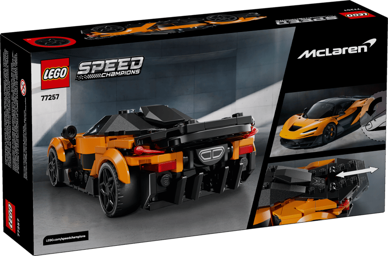 LEGO - SPEED CHAMPIONS MCLAREN W1 287 PCS
