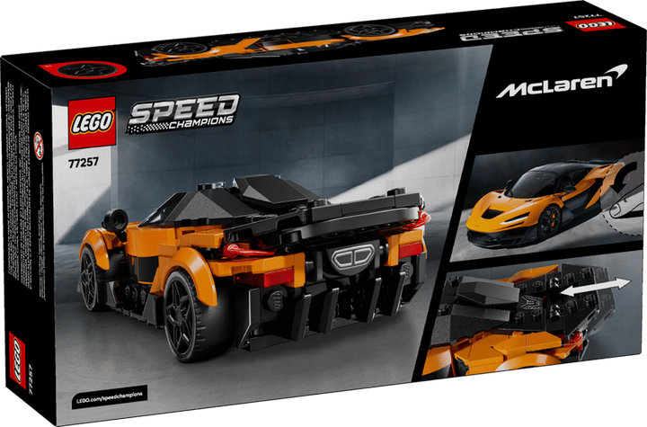 LEGO - SPEED CHAMPIONS MCLAREN W1 287 PCS