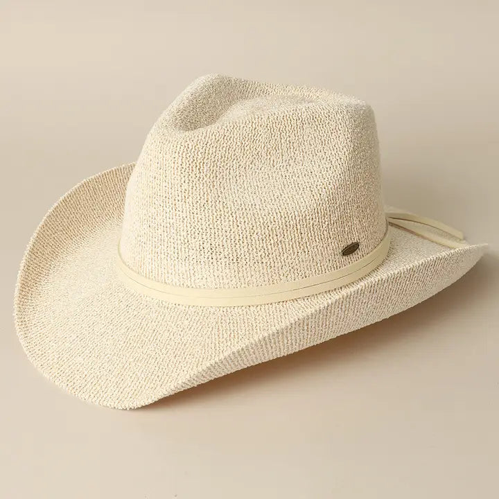 FASHION CITY - TERRY CLOTH COWBOY HAT