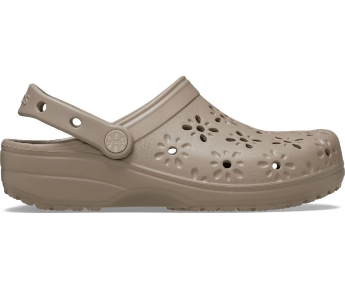 CROCS- FLORAL CUT-OUT CLOG