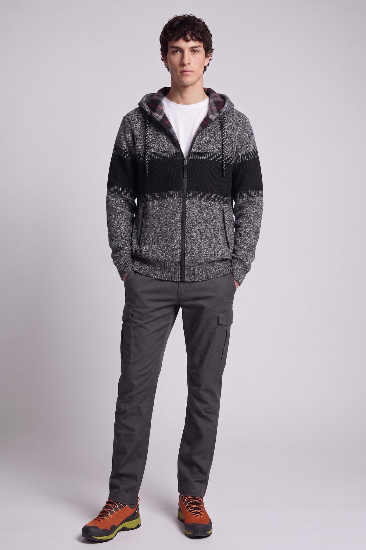 POINT ZERO - MEN'S 7768605 FULL ZIP HOODIE