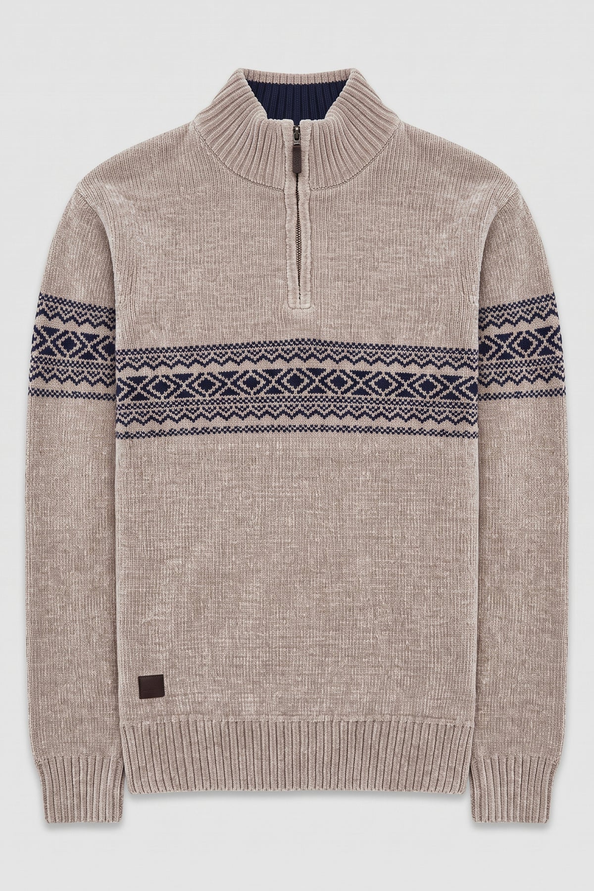 POINT ZERO - MEN'S 7768671 MOCK ZIP