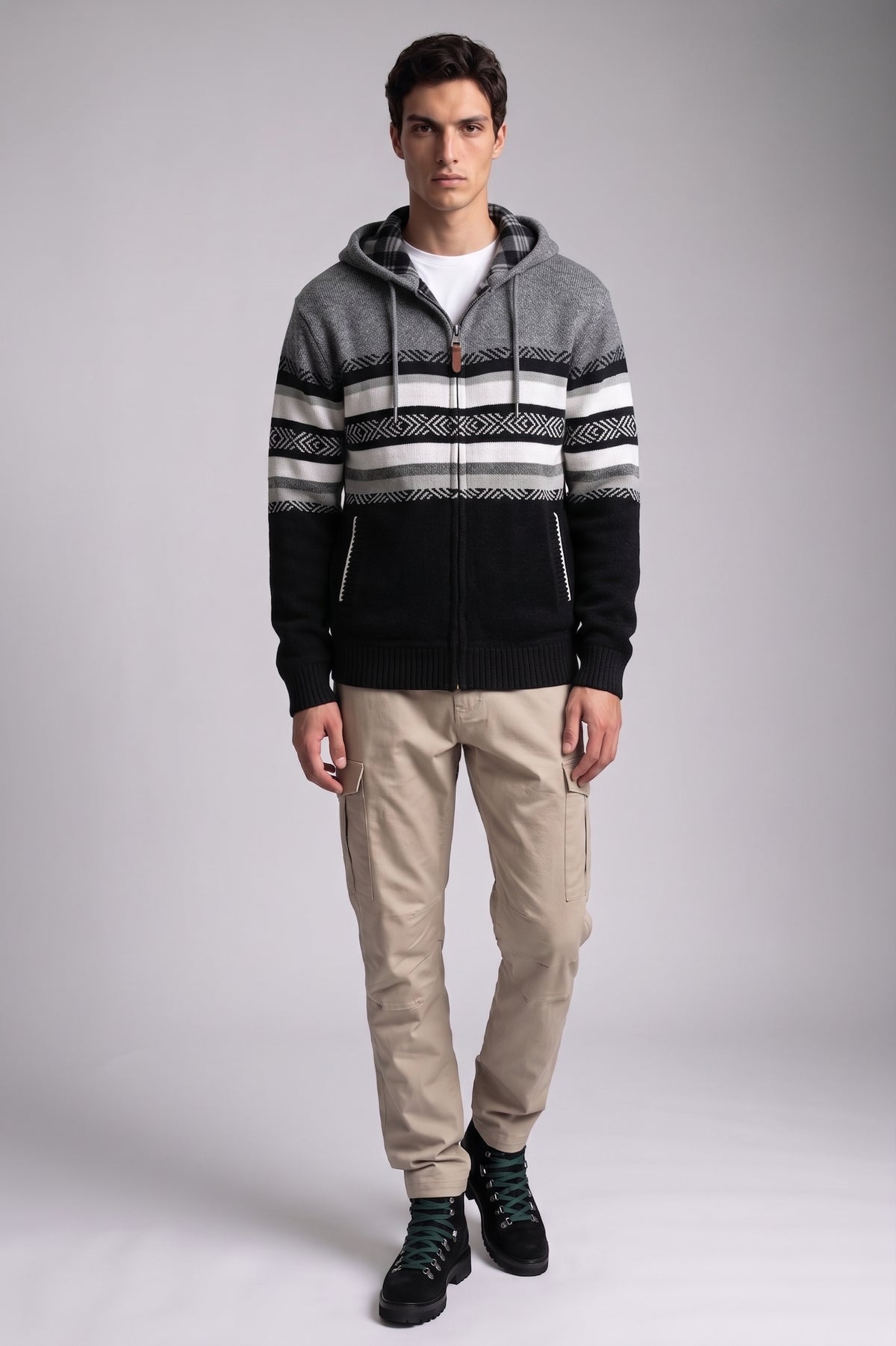 POINT ZERO - BONDED FULL ZIP HOODY