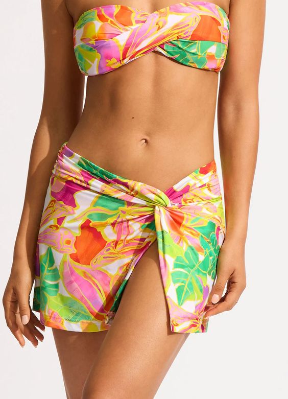 SEAFOLLY- WOMEN'S WONDERLAND SWIM BANDEAU