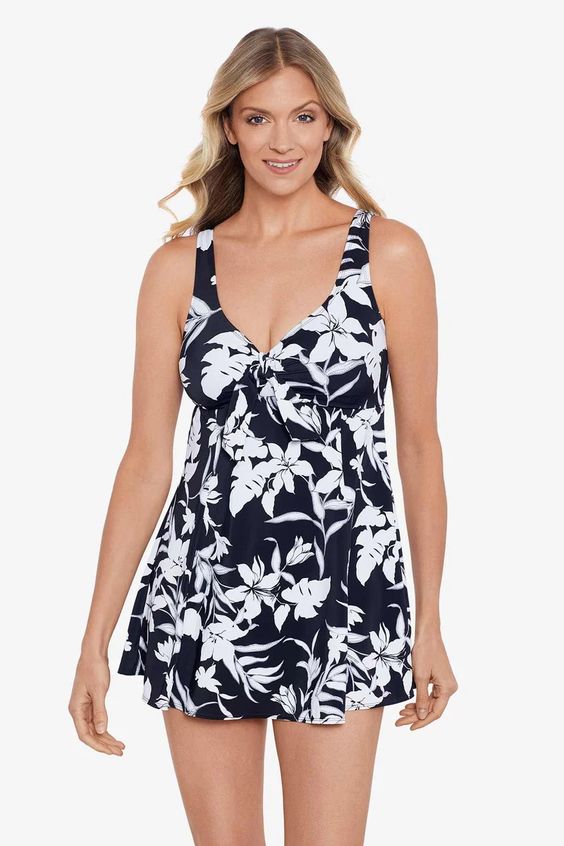 PENBROOKE- WOMEN'S NIGHTSHADE SWIM DRESS