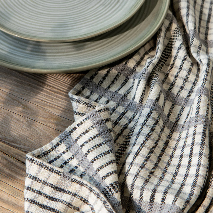 DANICA - TT2 FINLEY CHECK PEWTER