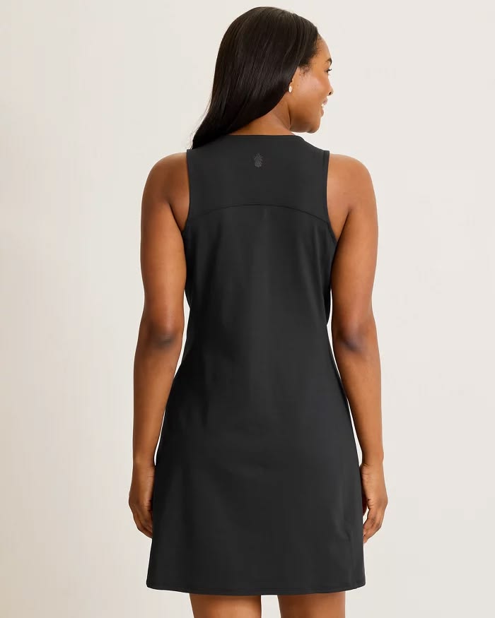 TOMMY BAHAMA - WOMEN'S AUBREY S/L ZIP DRESS