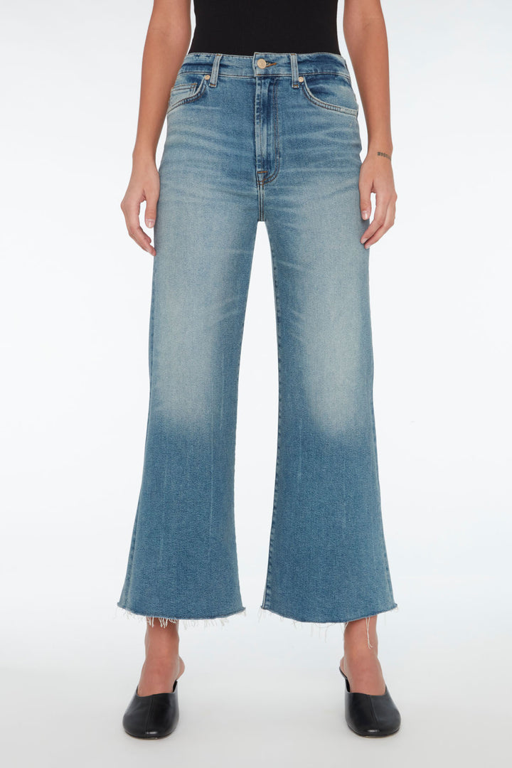 7 FOR ALL MANKIND - WOMEN'S  DENIM PANT CROPPED JO