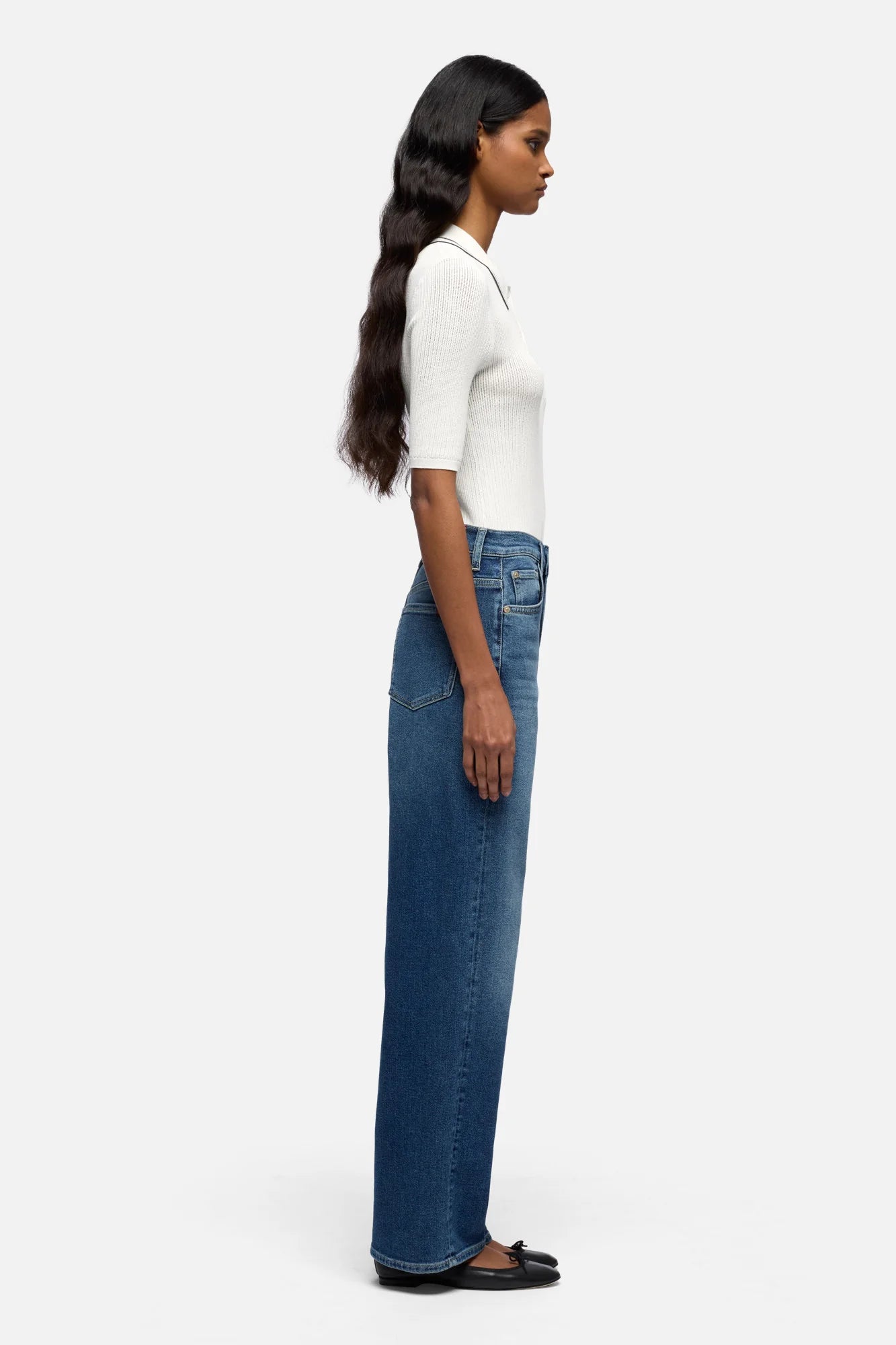 7 FOR ALL MANKIND - STOVEPIPE STRAIGHT DENIM