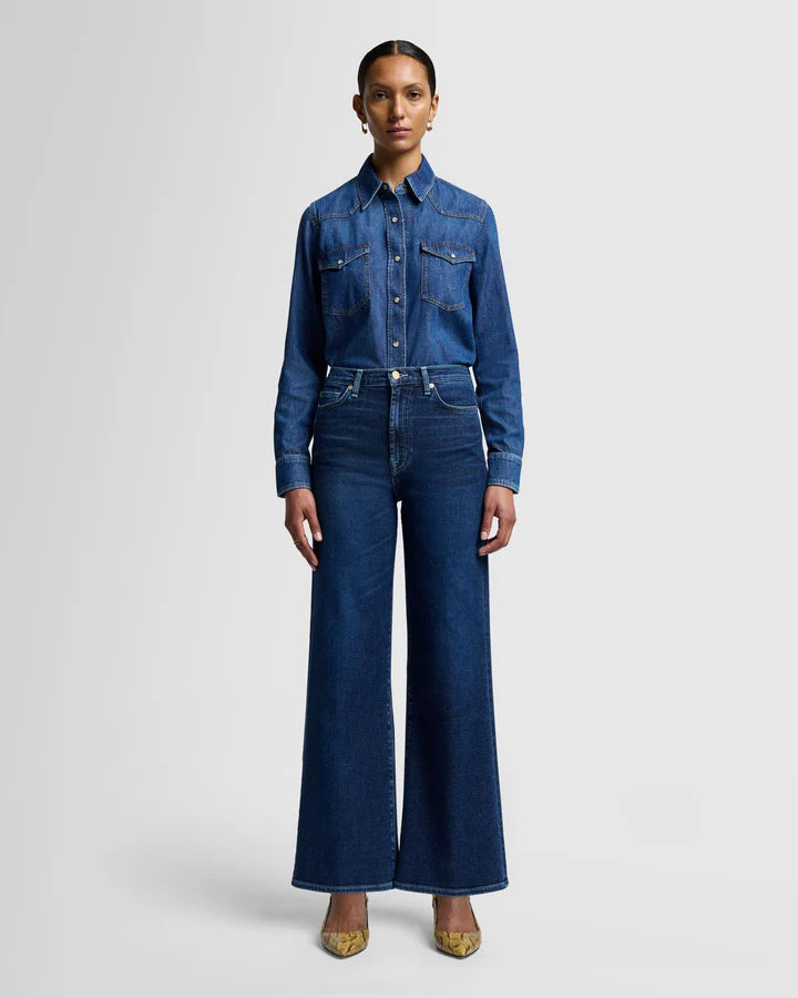 7 FOR ALL MANKIND- WOMEN'S Luxe Vintage Ultra High Rise Jo Jeans