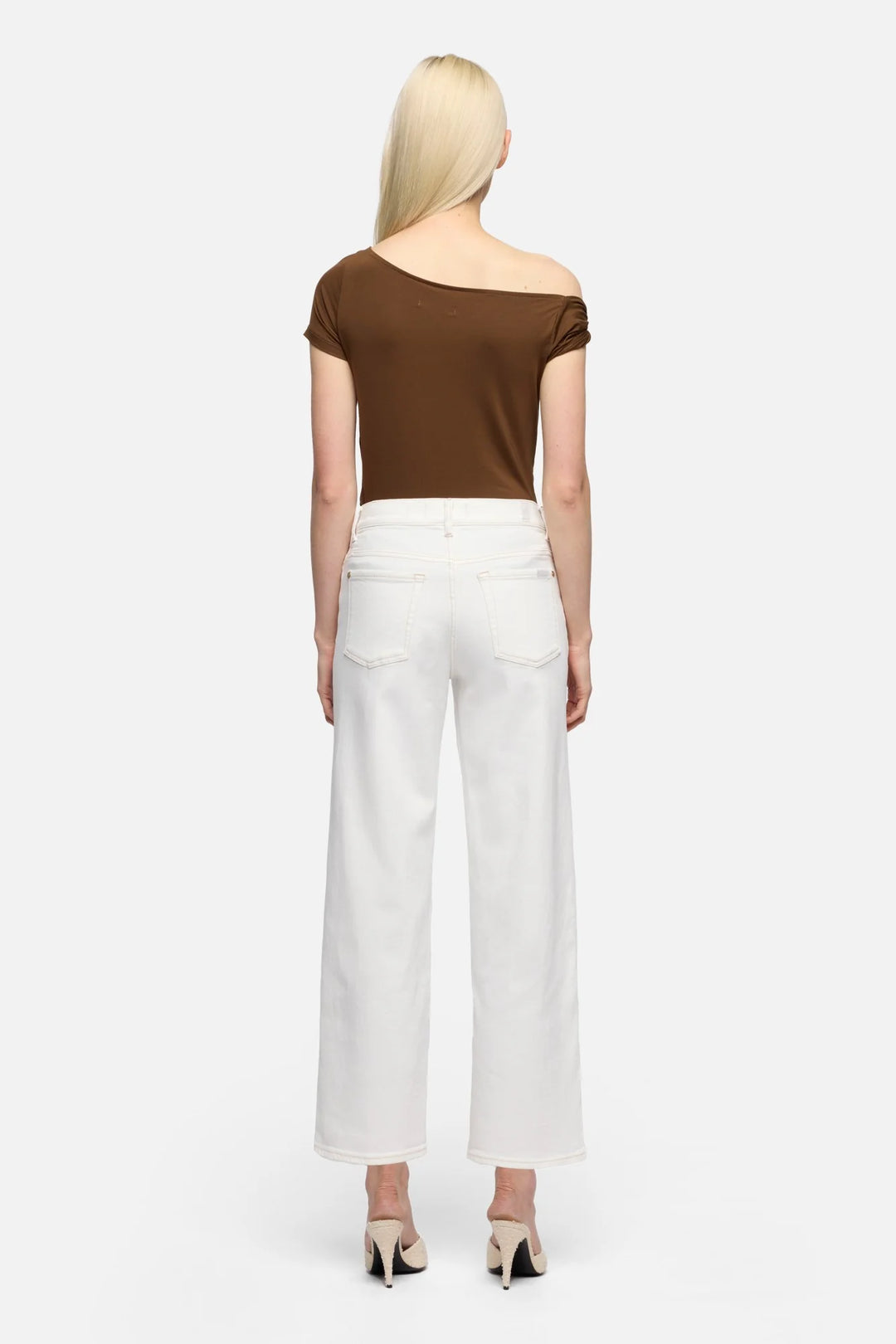 7 FOR ALL MANKIND - STOVEPIPE STRAIGHT ANKLE PANT