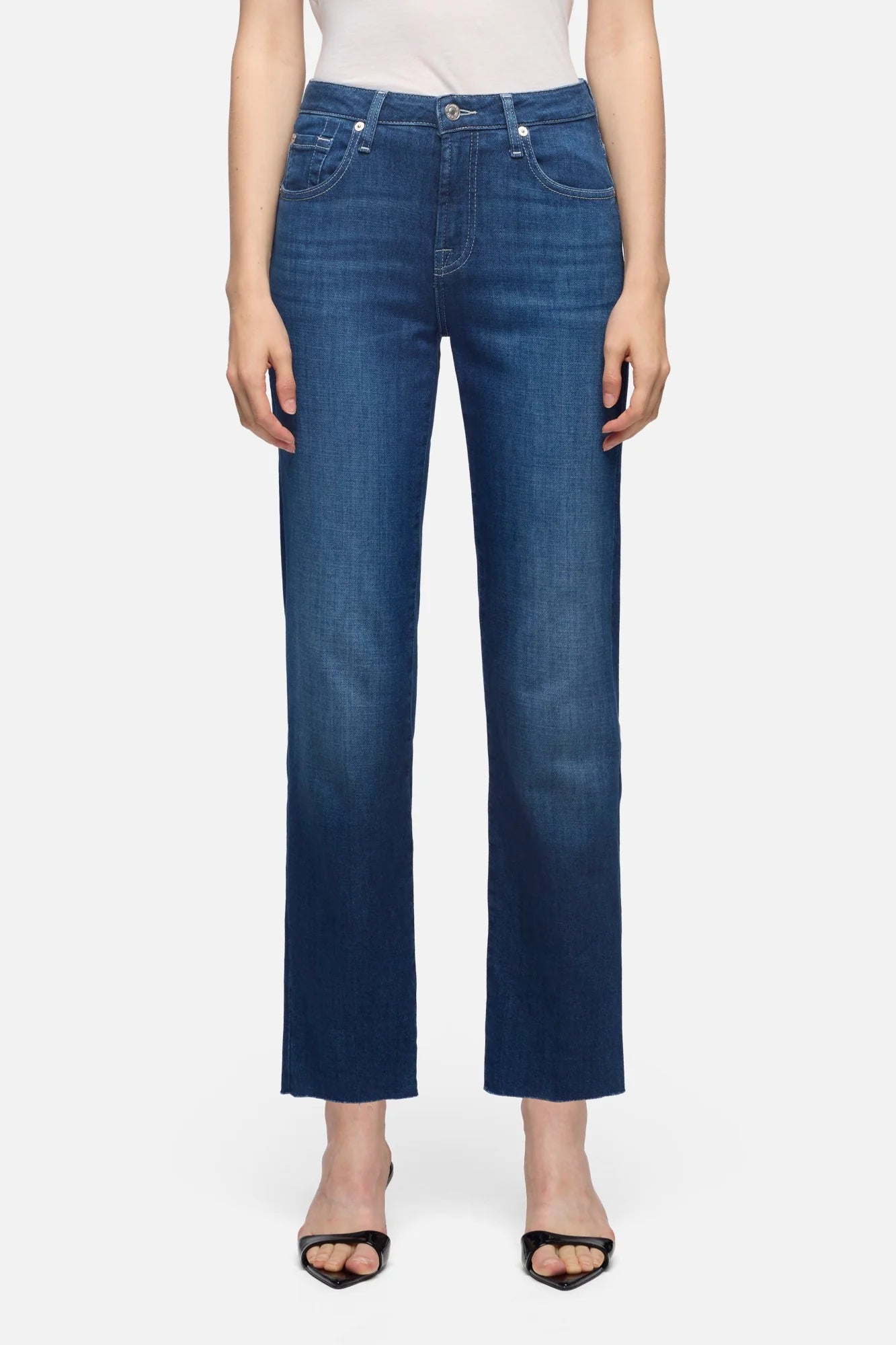 7 FOR ALL MANKIND - WOMEN'S CALIE STRAIGHT ANKLE PANT