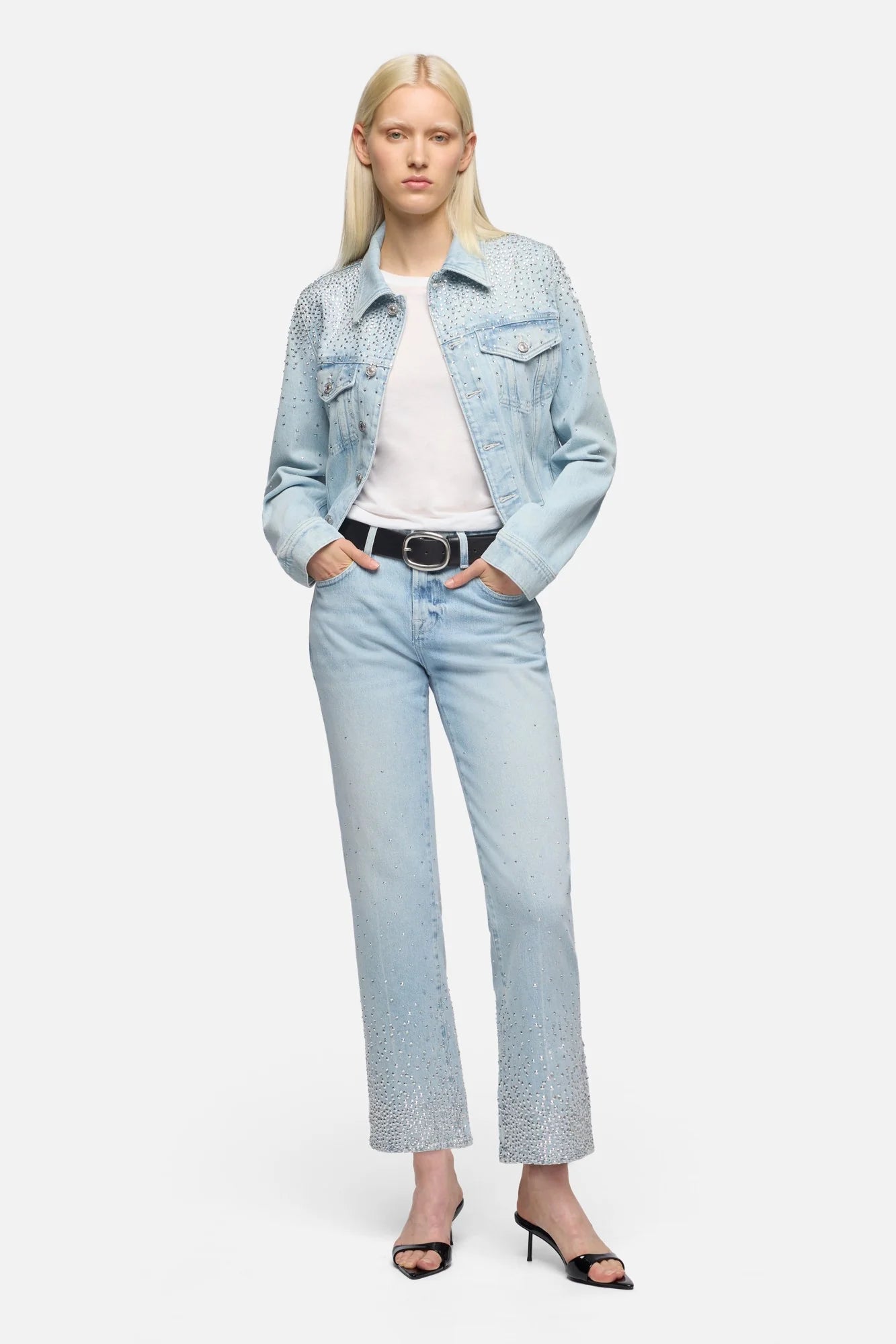 7 FOR ALL MANKIND - WOMEN'S CALIE STRAIGHT ANKLE