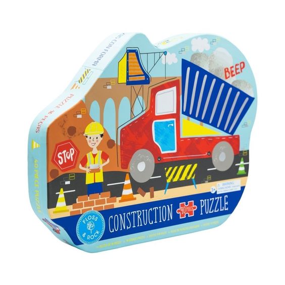 FLOSS & ROCK- CONSTRUCTION JIGSAW PUZZLE 