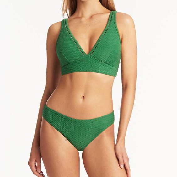 SEA LEVEL- LADIES HONEYCOMB REGULAR SWIM BOTTOM