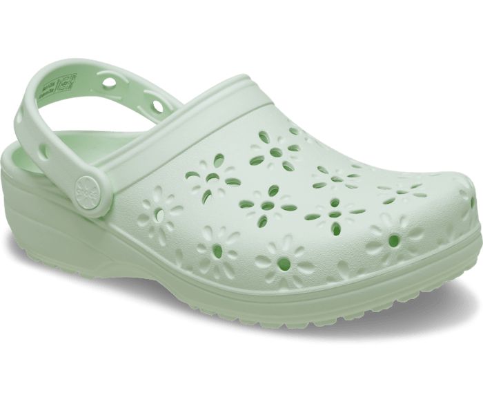 CROCS- FLORAL CUT-OUT CLOG