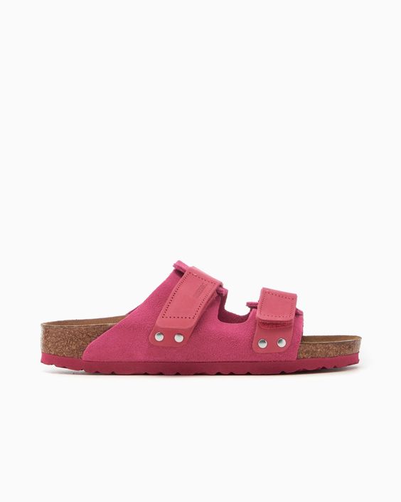 BIRKENSTOCK- WOMEN'S UJI SUEDE LEATHER SANDAL
