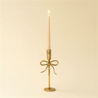 INDABA - BOW FORGED CANDLESTICK M, GOLD