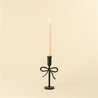 INDABA - BOW FORGED CANDLESTICK S, BLACK