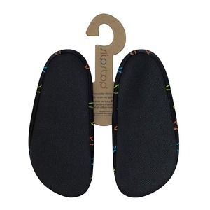 SLIPSTOP- KIDS NEON SHARK WATER SHOES