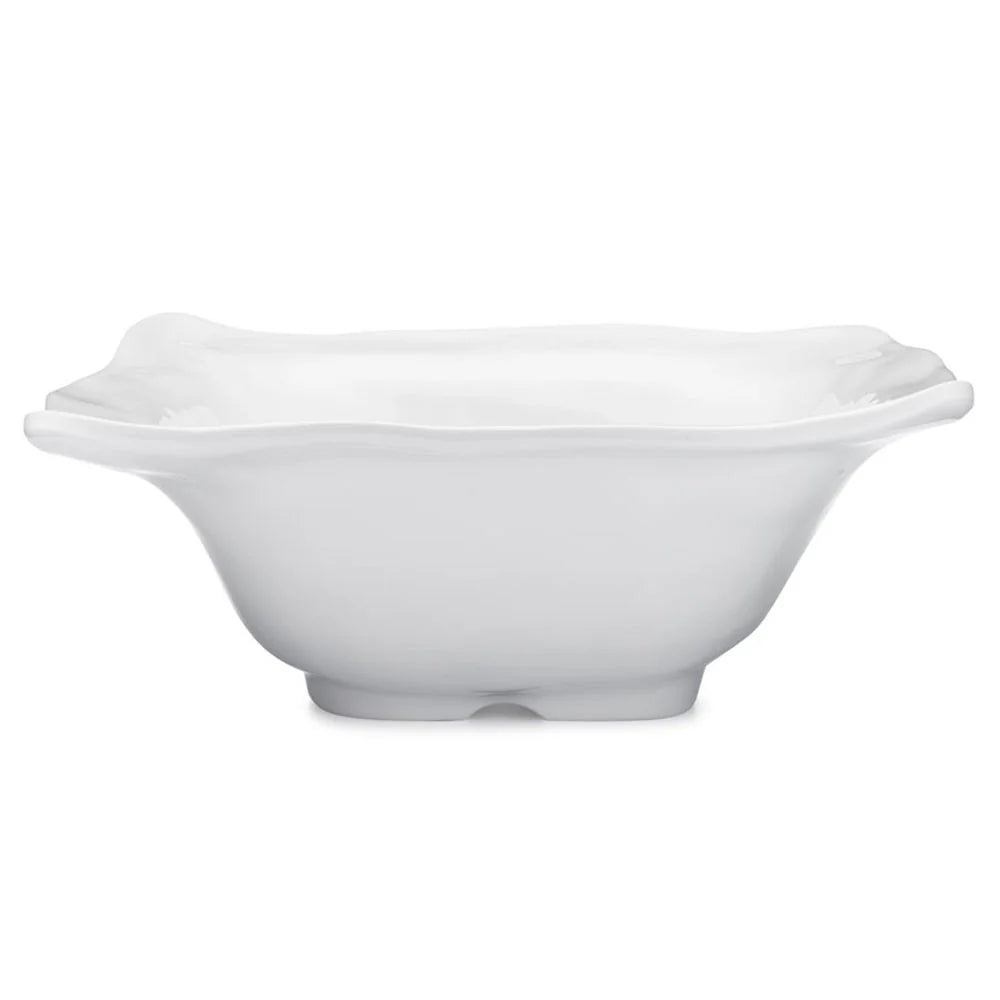 QSQUARED- RUFFLE SQUARE SERVING BOWL