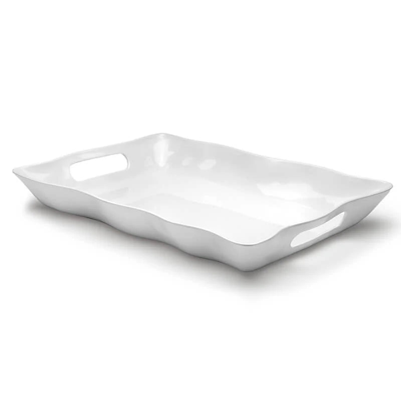 QSQUARED- LARGE RUFFLE PLATTER