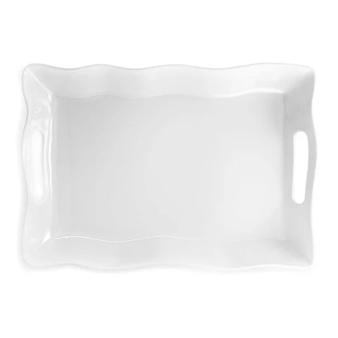 QSQUARED- LARGE RUFFLE PLATTER