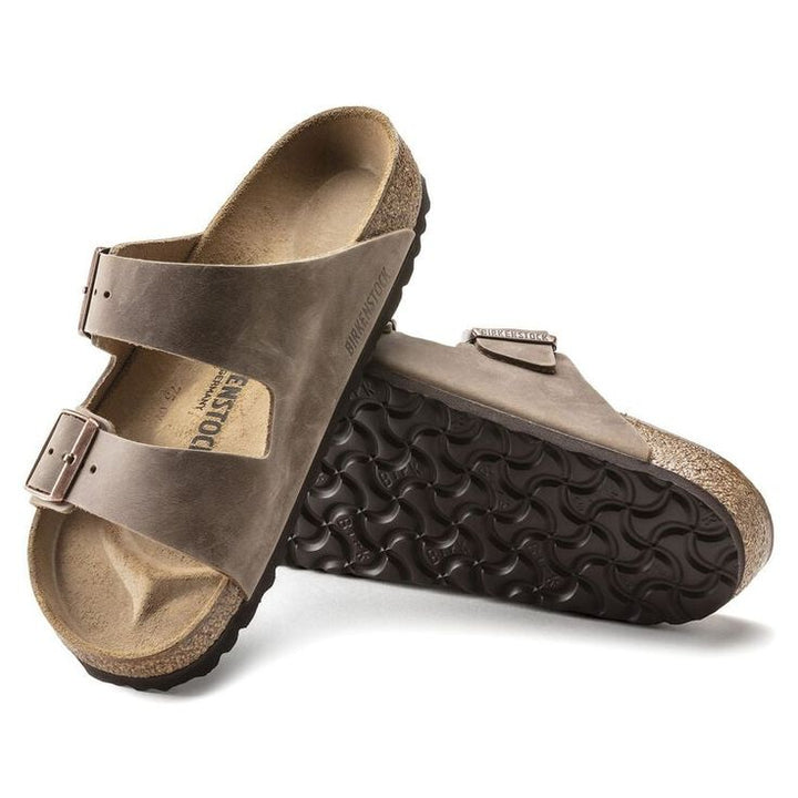 BIRKENSTOCK- ARIZONA OILED LEATHER SANDAL