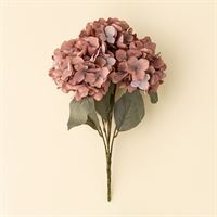 INDABA - AUTUMN HYDRANGEA SPRAY, DUSTY PINK