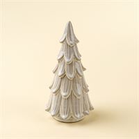 INDABA - SNOWDRIFT CERAMIC TREE, CEDAR