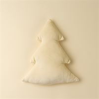 INDABA - VELVET TREE PILLOW, IVORY