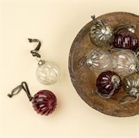 INDABA - 3 TWISTED HOLIDAY BAUBLES S/9