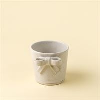 INDABA - STONEWARE BOW POT S