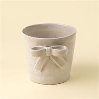 INDABA - STONEWARE BOW POT L
