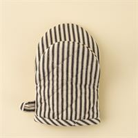 INDABA - BLACK TICKING OVEN MITT