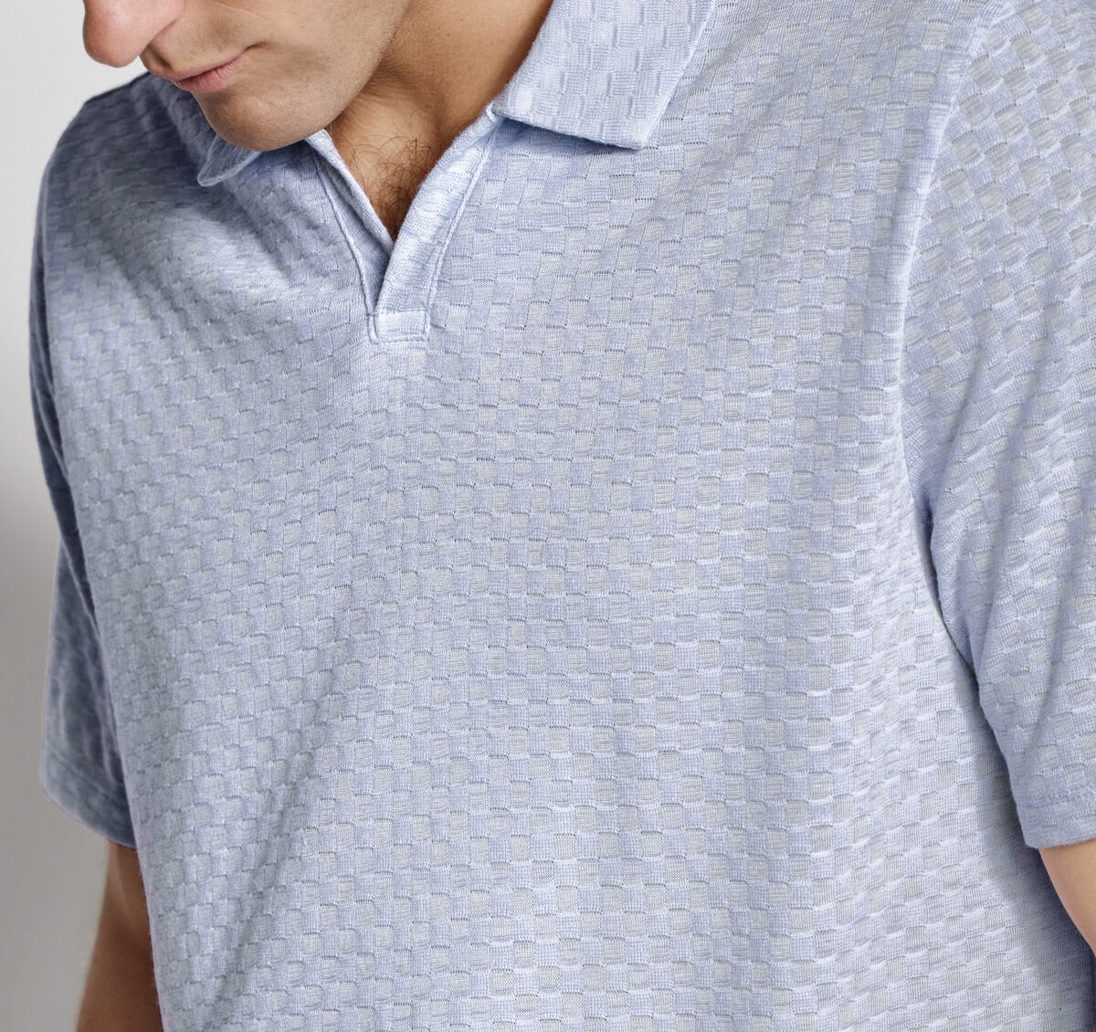JOHNSTON & MURPHY - SEDONA V-NECK POLO