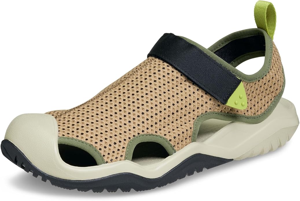 CROCS - Swiftwater DECK SANDAL Men Sepia