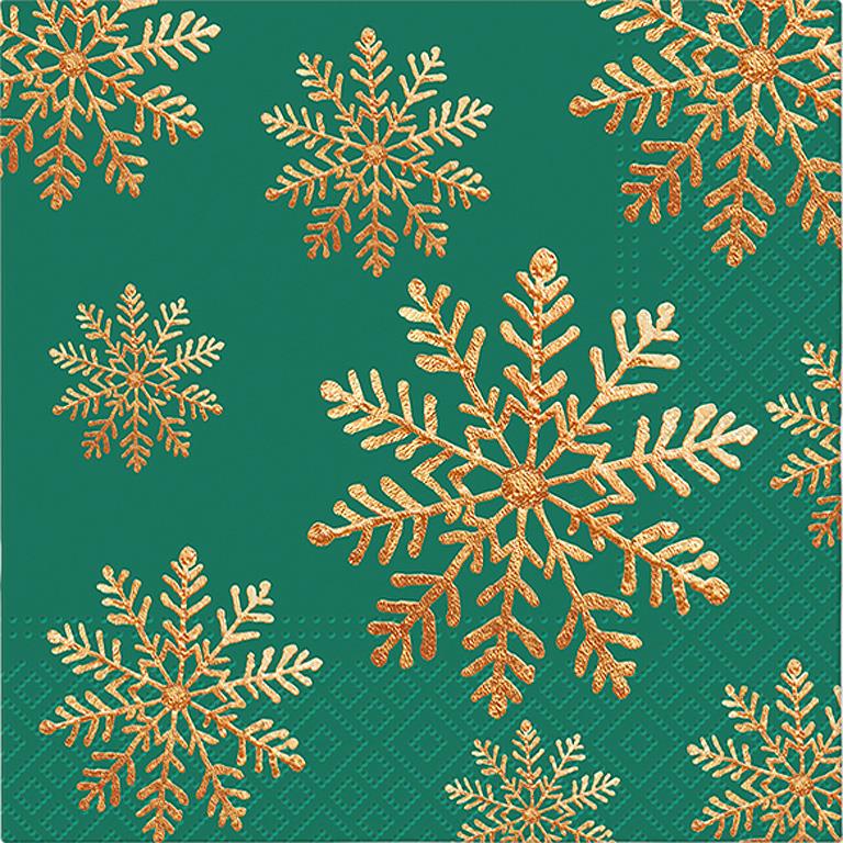 ABBOTT - LG HANDMADE SNOW NAPKINS-20PK