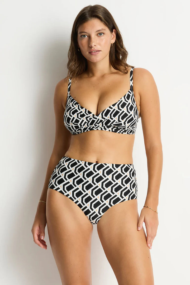 SEA LEVEL - COSTA CROSS FRONT BRA TOP