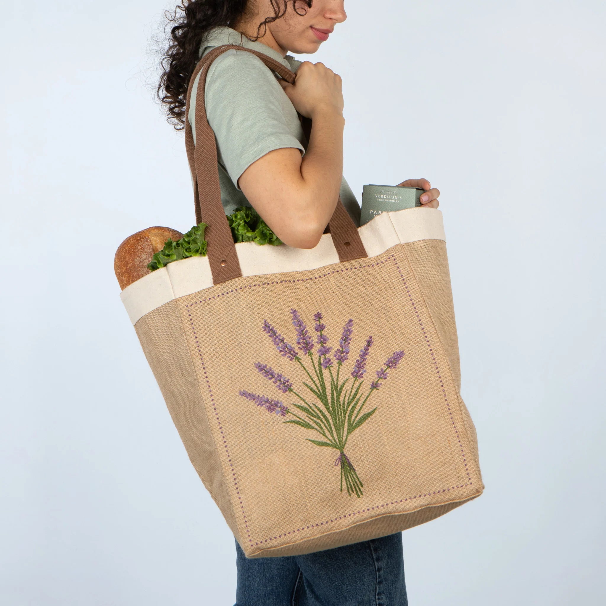 DANICA - MARKET TOTE LAVENDER