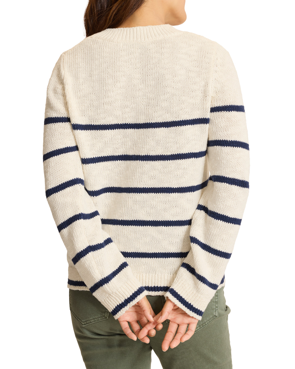 TOMMY BAHAMA - SURF SHORE COTTON STRIPE CREW