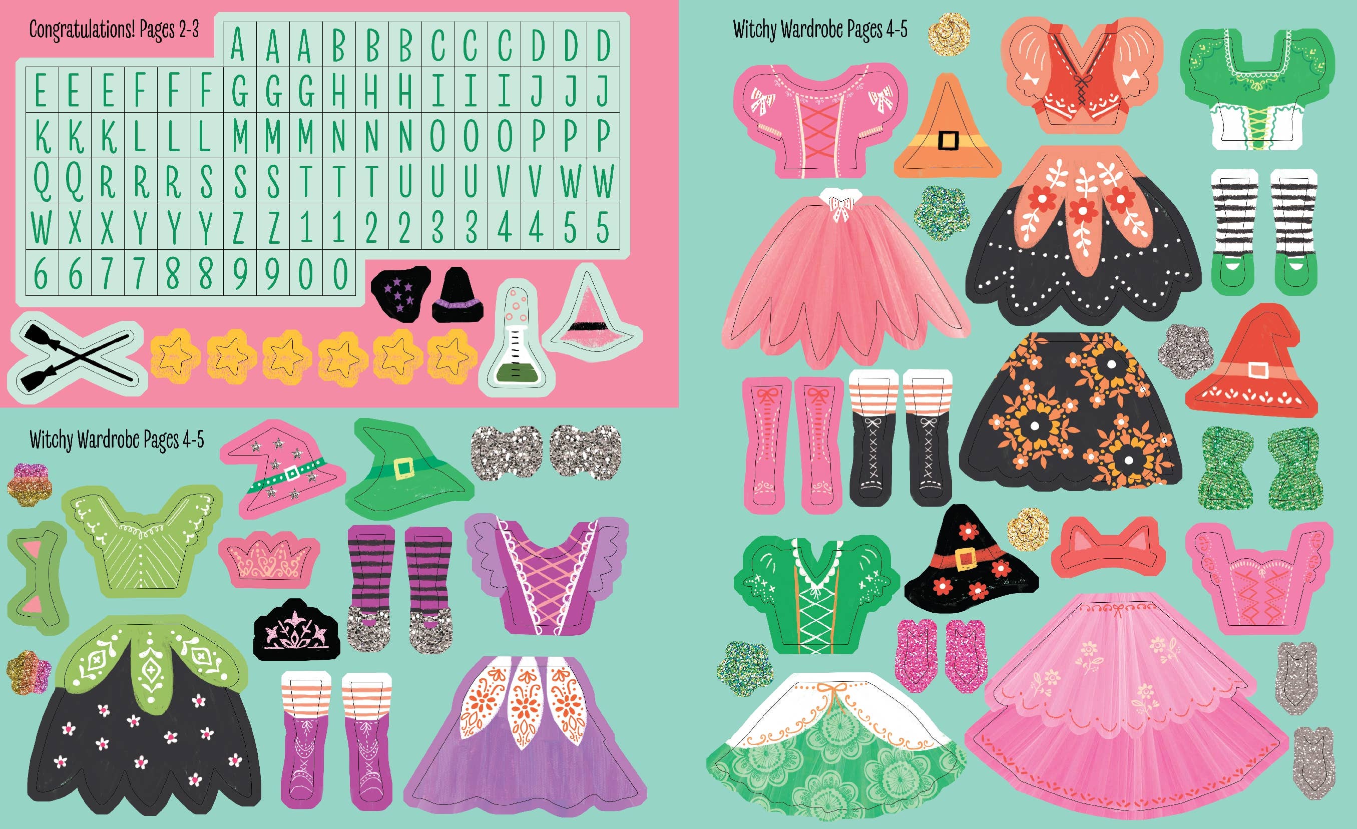 My Sticker Dress-Up(r): Wicked Witches