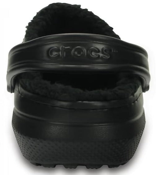 CROCS- MEN'S CLASSIC LINED CLOG BLACK