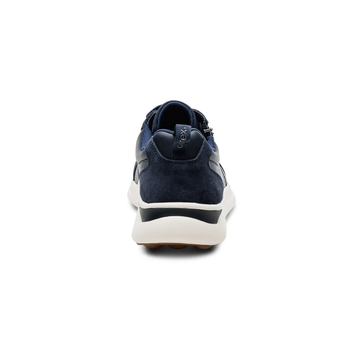 AETREX- WOMEN'S ELISE NAVY ARCH SUPPORT SNEAKER