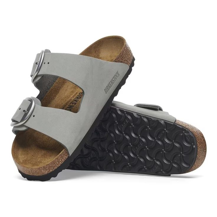 BIRKENSTOCK- ARIZONA BIG BUCKLE NUBUCK SANDAL