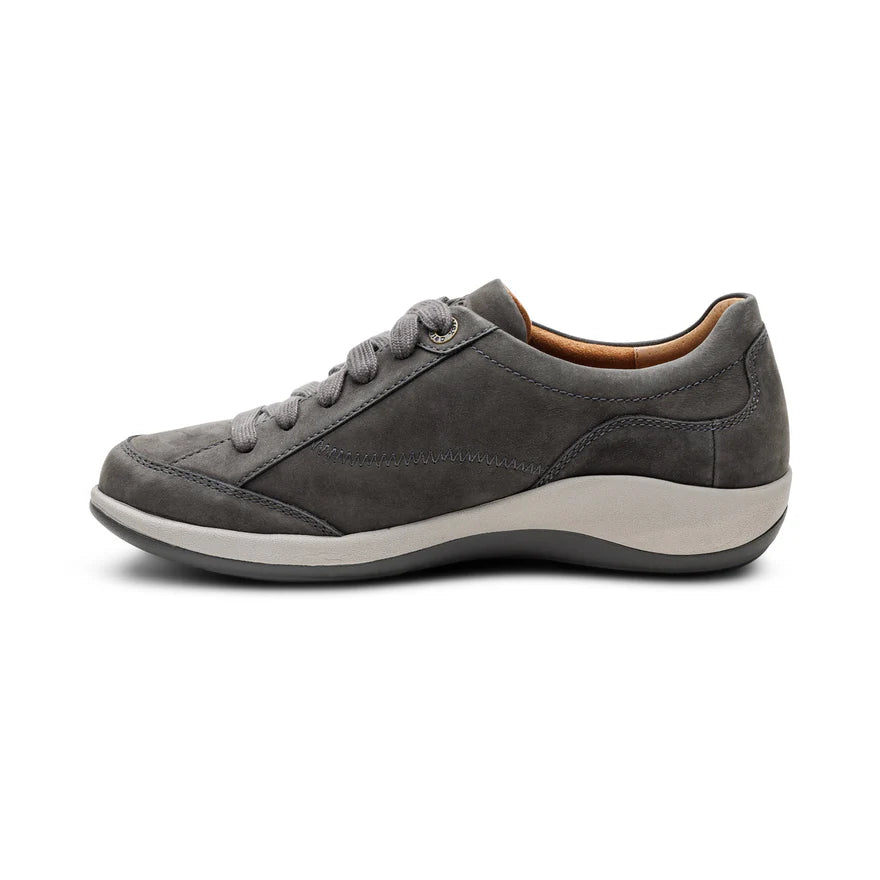 AETREX- WOMEN'S DAHLIA CHARCOAL LACE-UP OXFORD SHOE