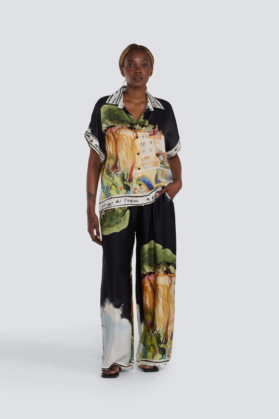 JESSICA LAURA - ITALY SILK PANT