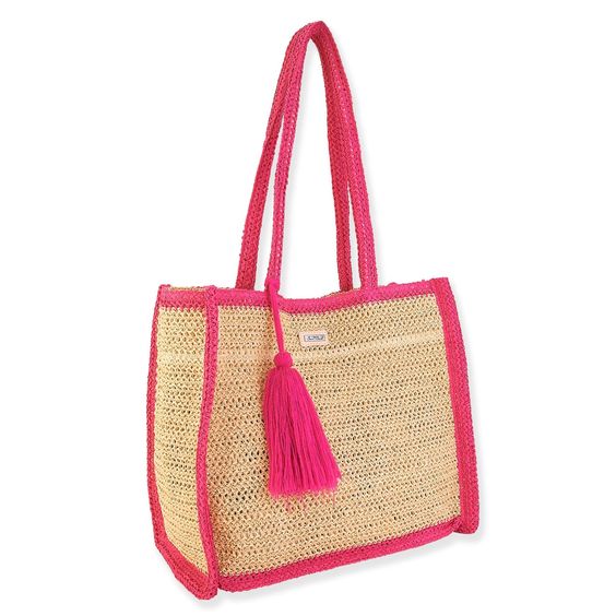 SUN N' SAND- WOMEN'S KIRA SHOULDER TOTE BAG