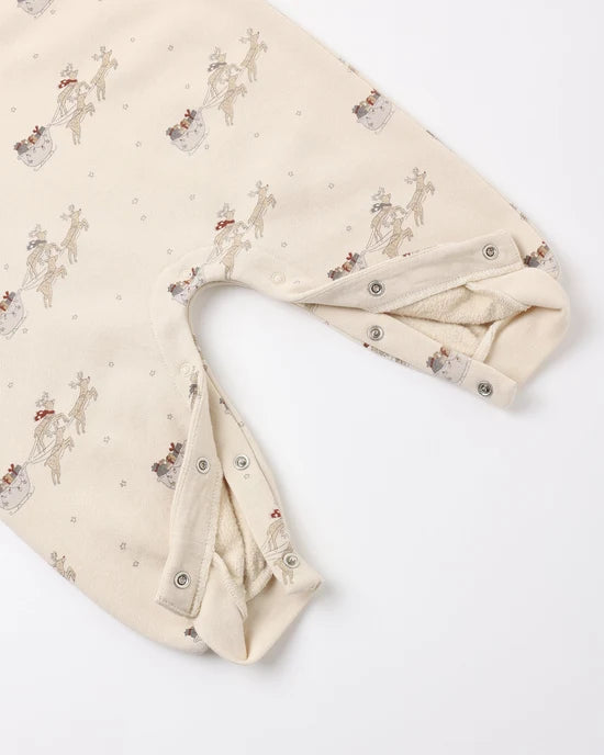 RYLEE + CRU - RAGLAN REINDEER JUMPSUIT