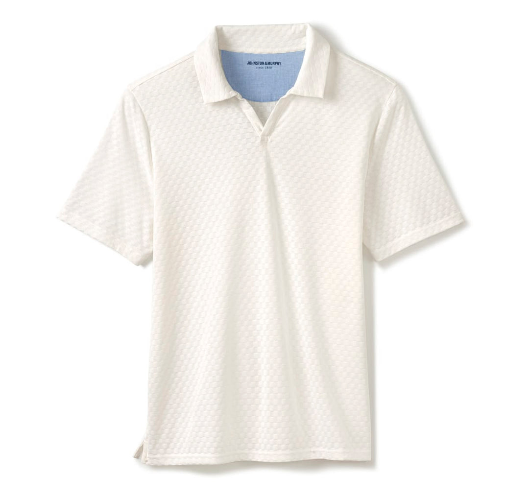 JOHNSTON & MURPHY - SEDONA V-NECK POLO